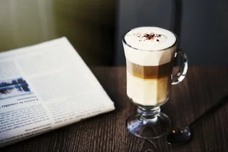 “Och så är koffein bra om man vill gå ner i vikt, eller hur?”
