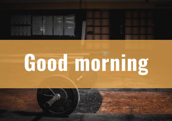 Good morning - övningen för din baksida