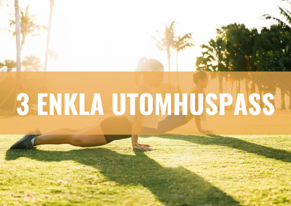 3 enkla utomhuspass för dig och dina klienter