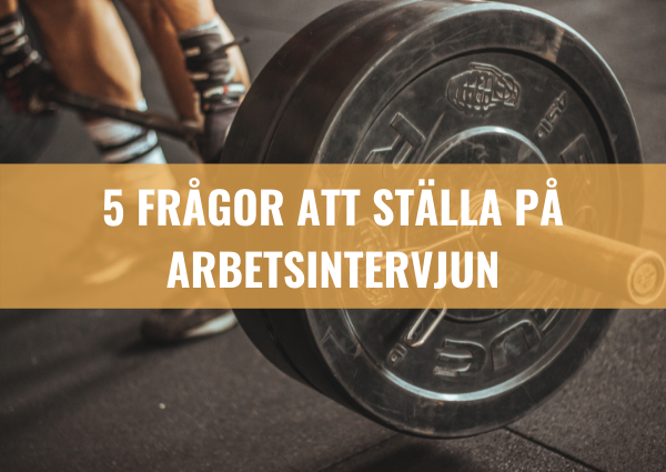 5 Frågor att ställa på arbetsintervjun