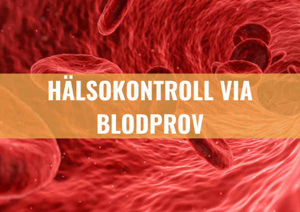 Hälsokontroll via blodprov
