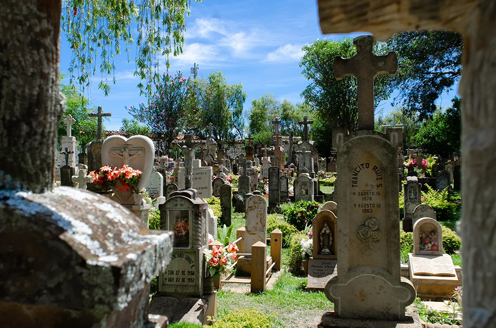 Cemetery in Barichara