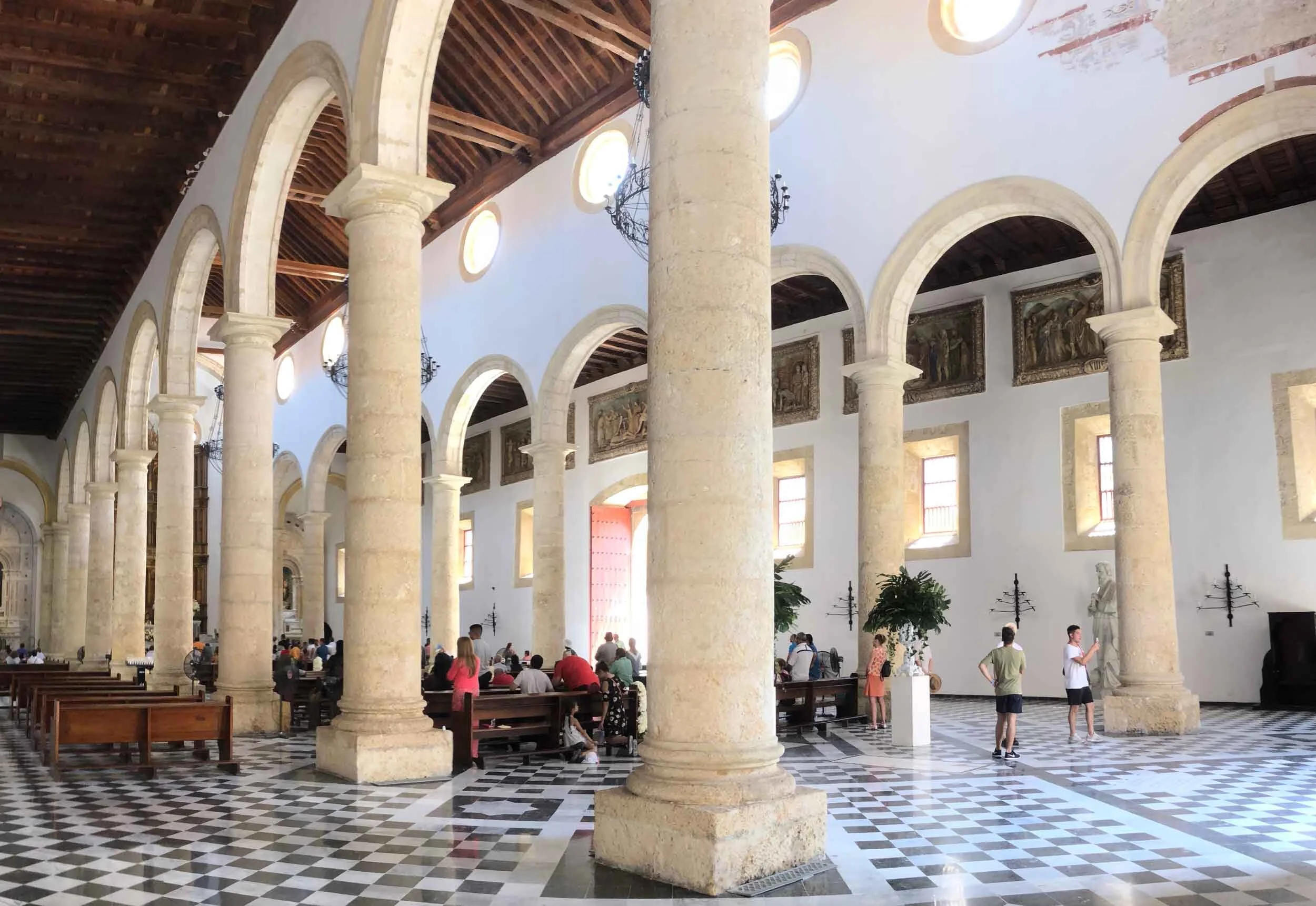 The Cathedral in El Centro, Cartagena