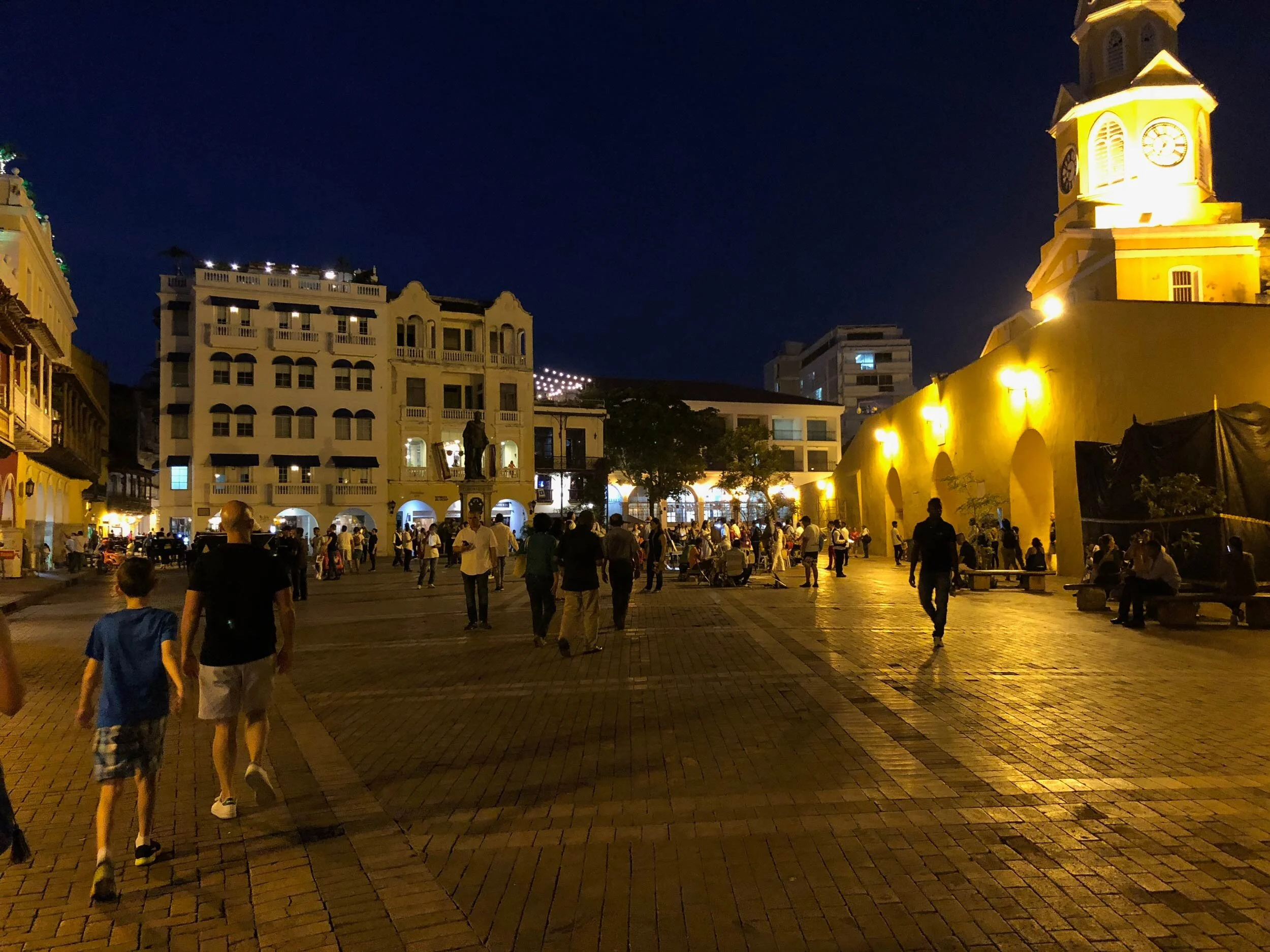 Plaza de Los Coches will be the first sight you see when entering El Centro from the Clock Tower.