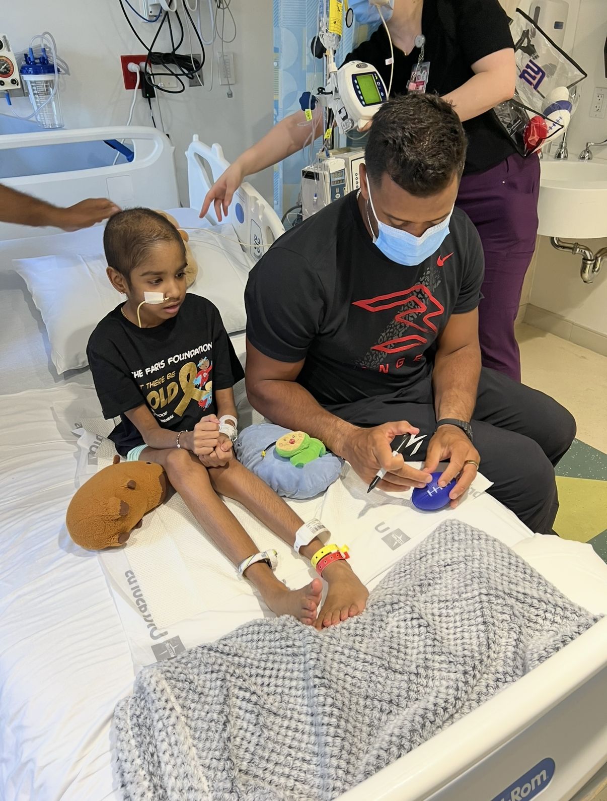 Russell Wilson’s Ongoing Care Shines Through Another Visit with Young Patients