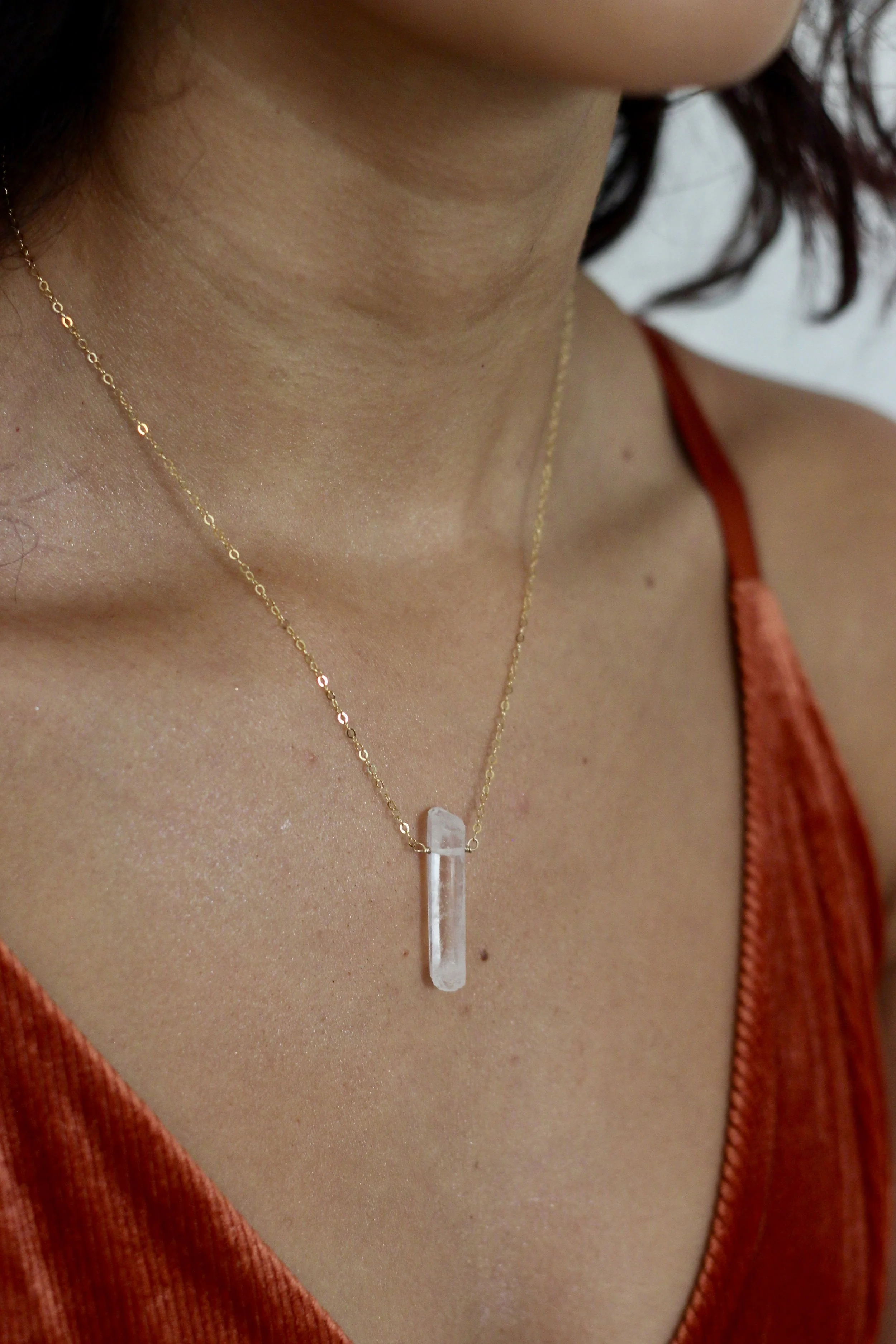 The Clear Quartz Energy Amplifier Necklace