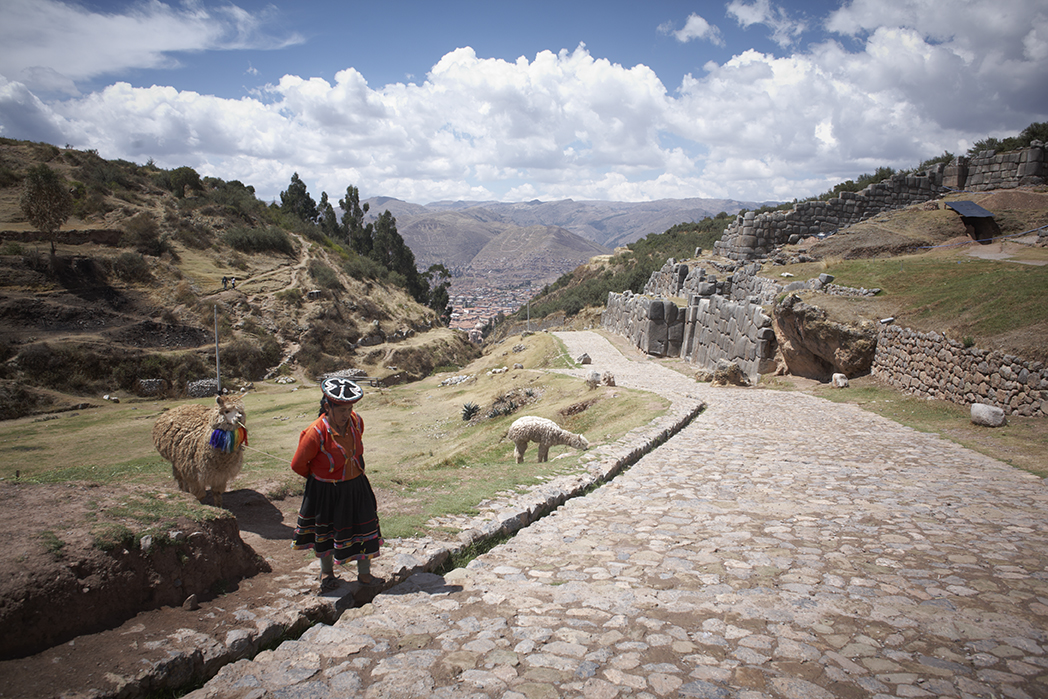 Exploring just outside Cusco 2 days before the big hike
