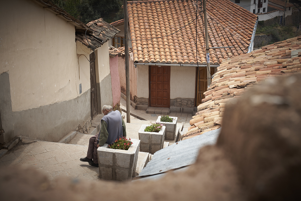 Neighborhood street near my homestay