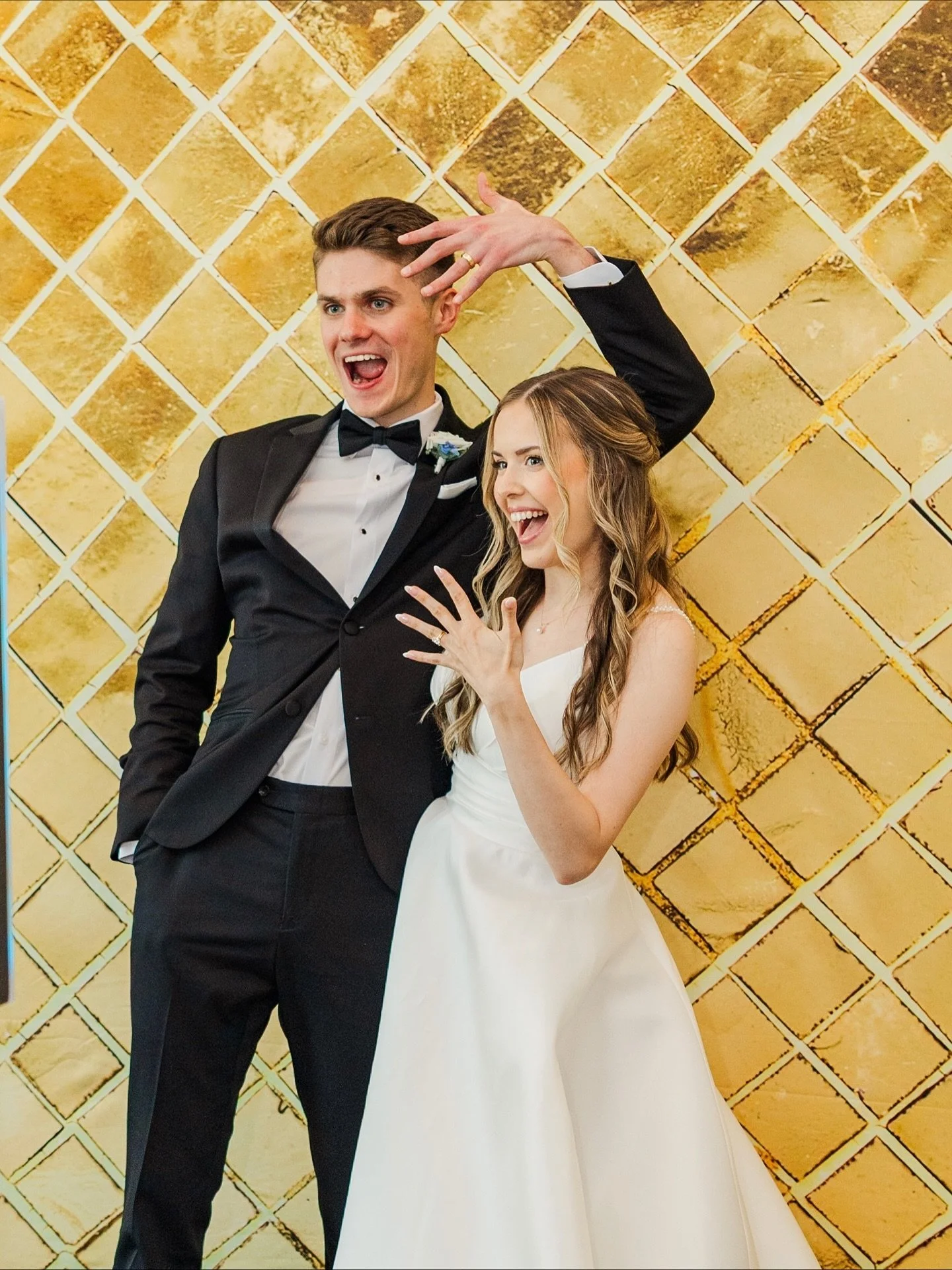 Mr. And Mrs. Briggs✨

Photo @ivybreannephotography 
Venue @howe_farms 
Planner @loga.weddings 

#photobooth 
#photo 
#photography 
#photobooth 
#photoboothfun #wedding 
#birthday 
#party 
#corporateevent 
#schoolevent  #gif #props  #photooftheday  #c