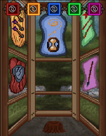 Here is our rough draft for the throne room level 1. As you buy skills this room will become more decorated. There are 25 skills in Raven's Path to unlock. in order from left to right the skills are... More units in your army at one time More unit capacity in your over all collection Buffers Receive a percent of the buff they give out Healers passively heal themselves over time Life steal for special units Each skill can be upgraded multiple times.