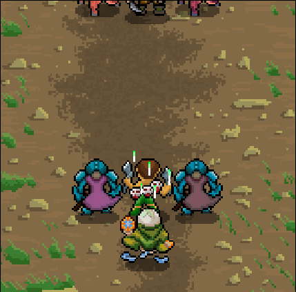 The Axeman's cleave is great for taking out units in a row.