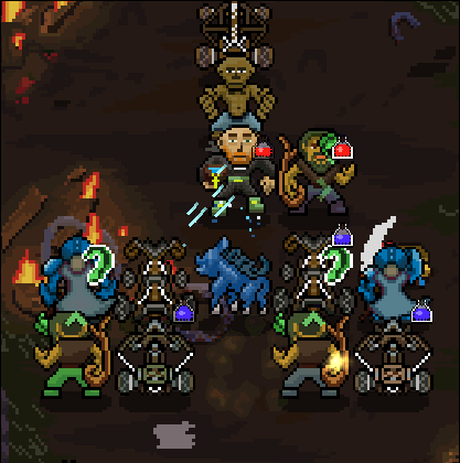 I created a burning wagon to go with the burning village
