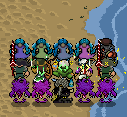 The beach in game!