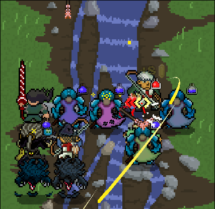Check out the boulder gate being smashed with some update particle effects. (still tweaking the ending)