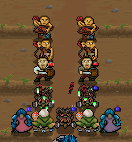The battering ram now has a shock wave effect for its ability. When flicked forward the battering ram deals damage to a whole column of units.