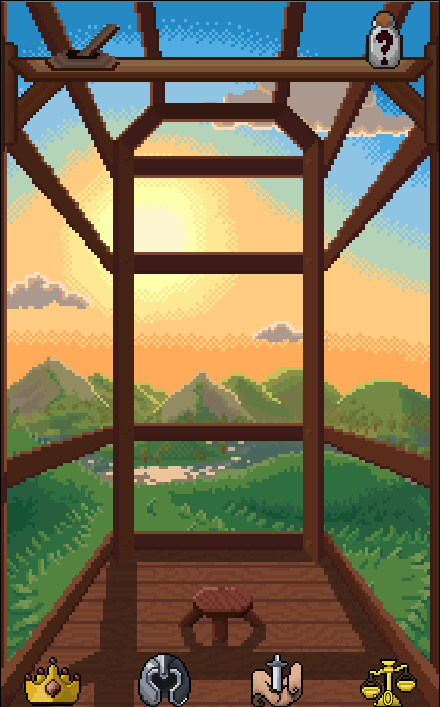 Here is the first level of the throne room. You will unlock this soon after you get established in the game.