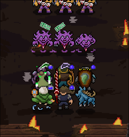 Here you are fighting a different branch of the army. This is the royal guard so they are purple. Also notice that if I had moved my lance man one more to the left at the end I would have had 0 casualties. This shows how important split second decisions are in Raven’s Path.