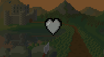 I also created a little death animation for the new health bar.