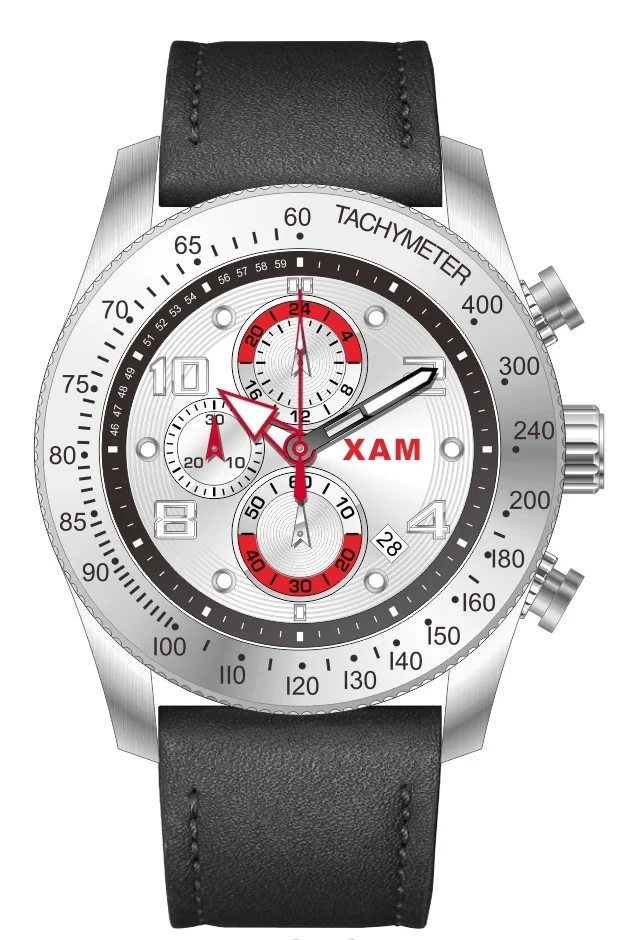 Xam Chrono XD3011 Red.jpg