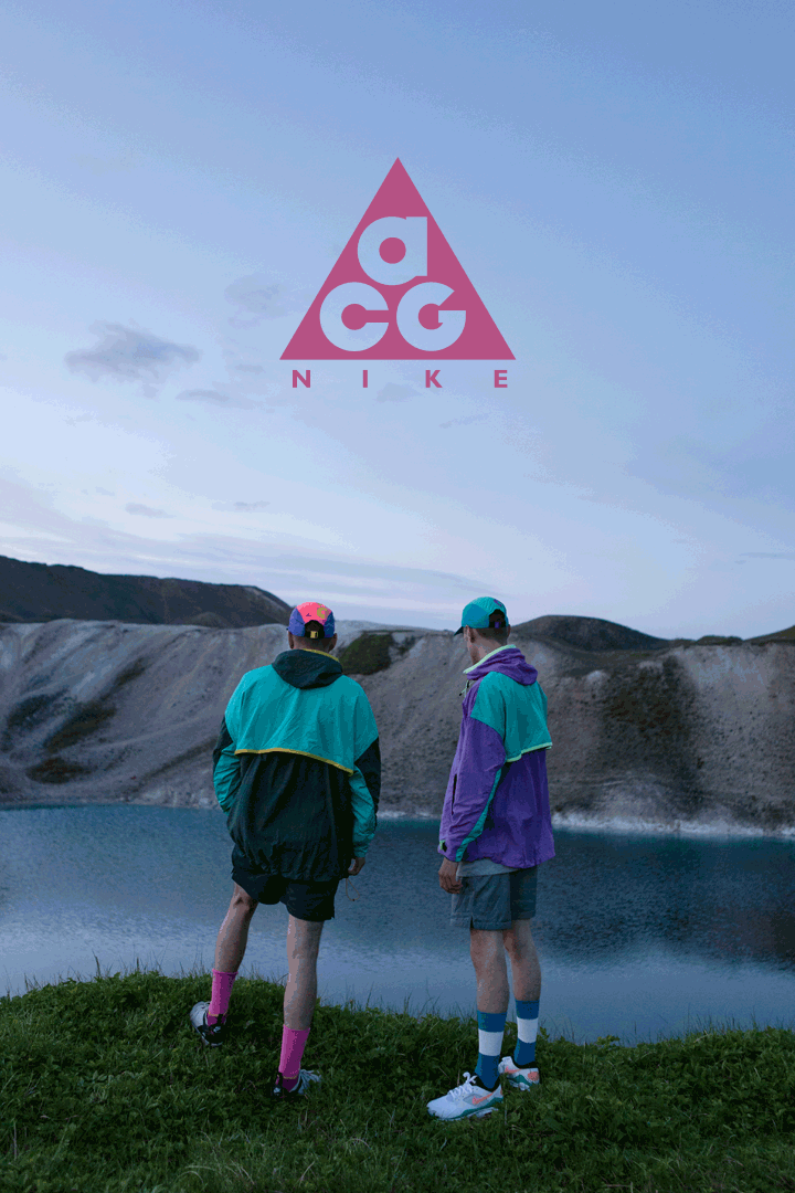  Campaign for Nike to help launch their ACG range through Oi Polloi. I provided an animation and crops for a digital roll-out, lightbox design’s, window concepts and visual merchandising for the physical shop as well as designs for a flyposter strate