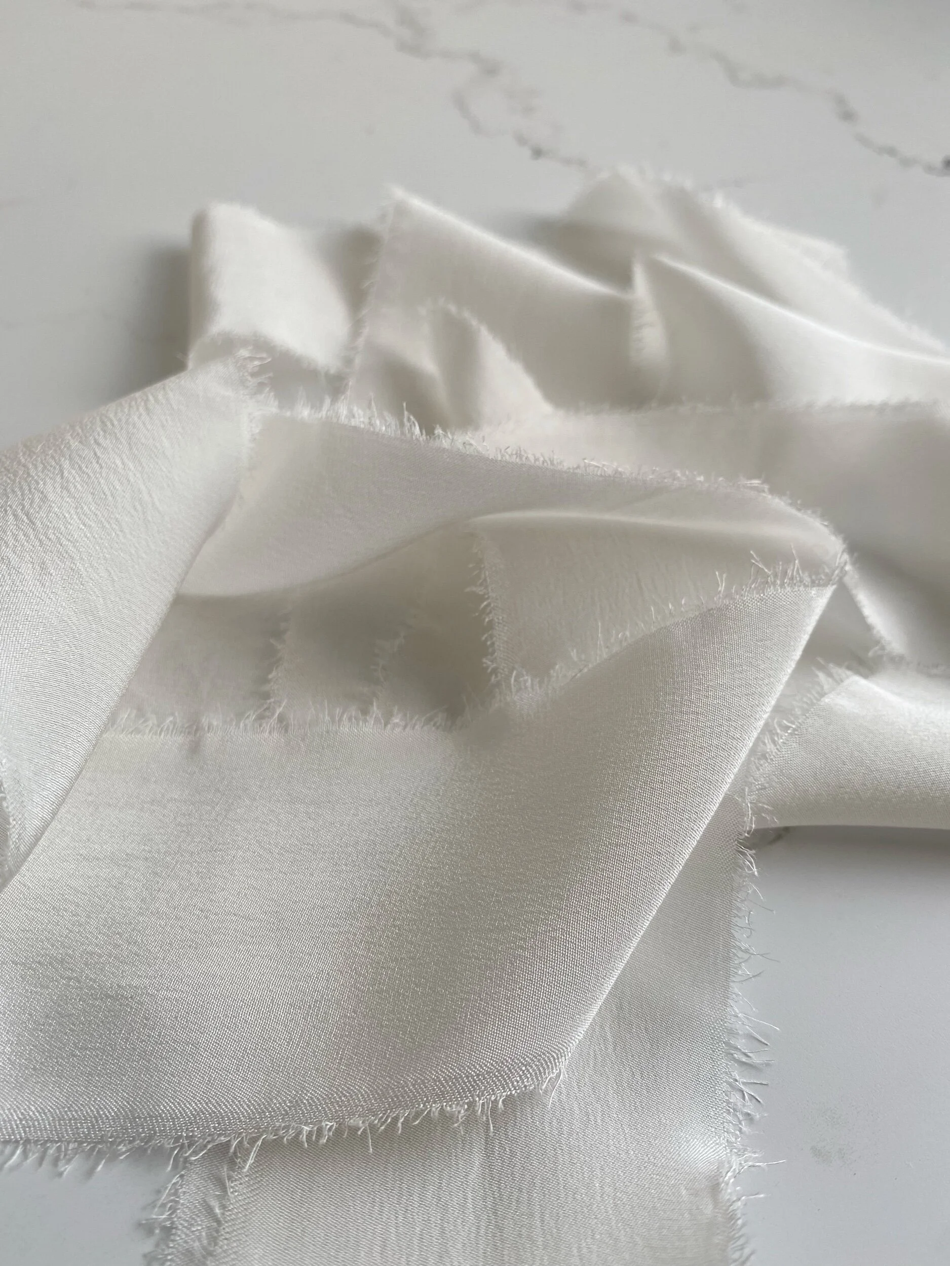 Heirloom silk naturally dyed silk ribbon using plant dyes white silk ribbon 2022