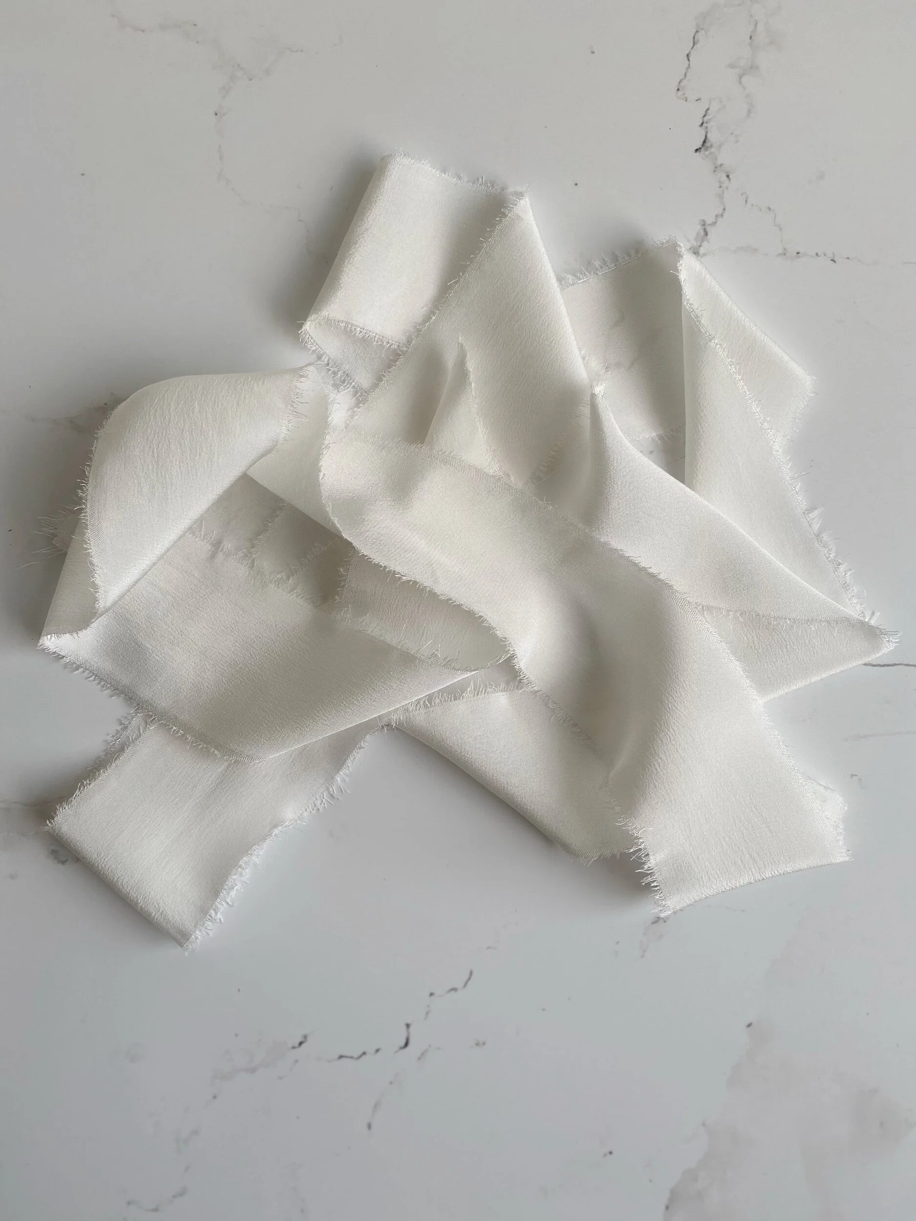 Heirloom silk naturally dyed silk ribbon using plant dyes white silk ribbon 2022