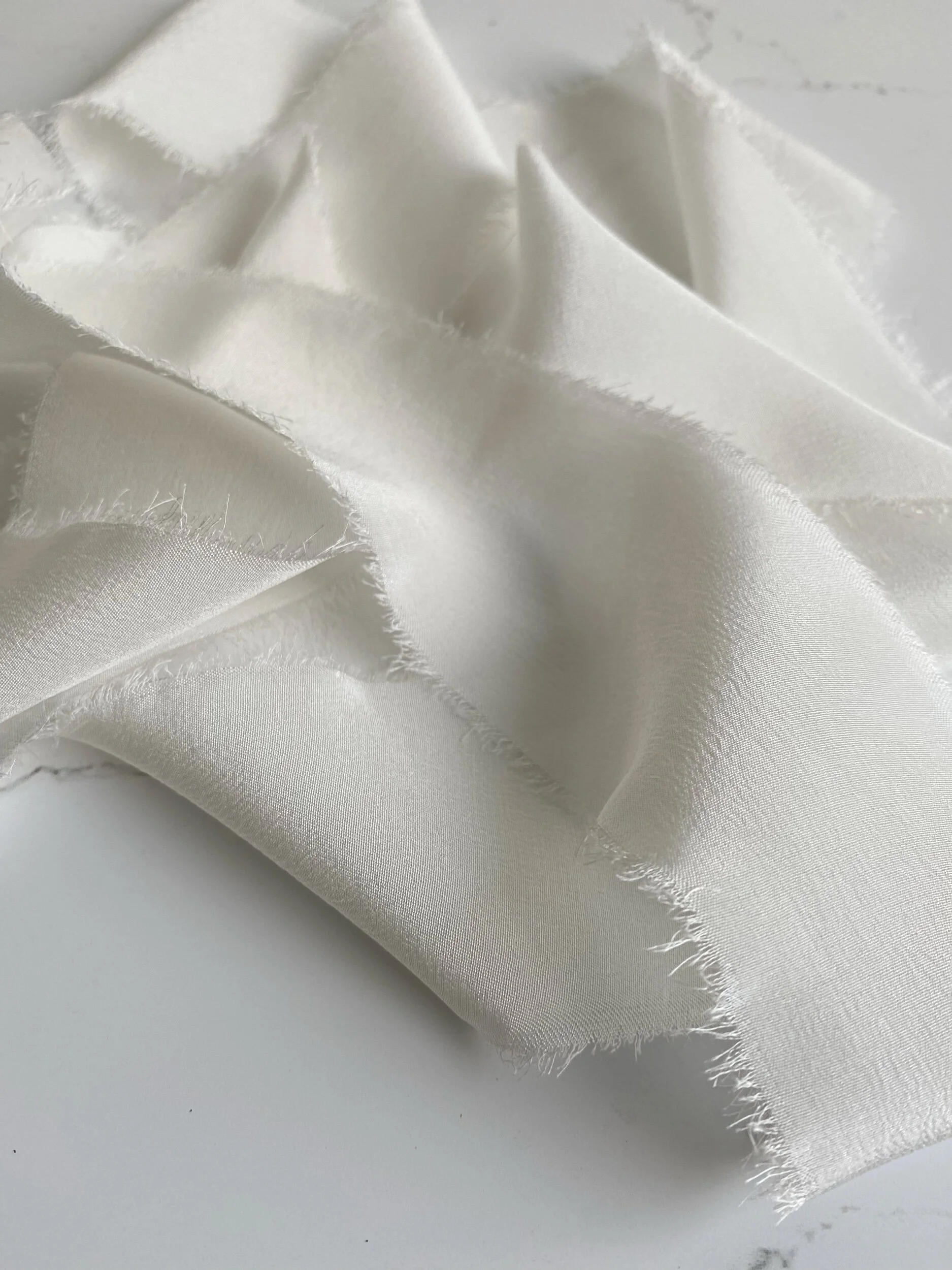 Heirloom silk naturally dyed silk ribbon using plant dyes white silk ribbon 2022