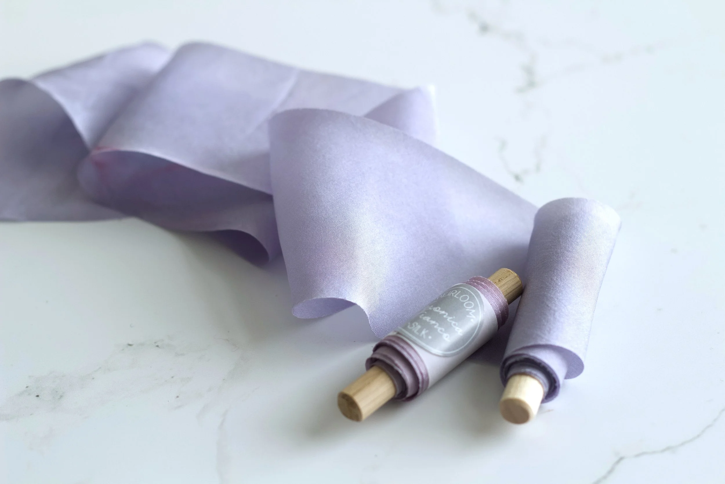 Limited Edition - purple silk ribbon HABOTAI