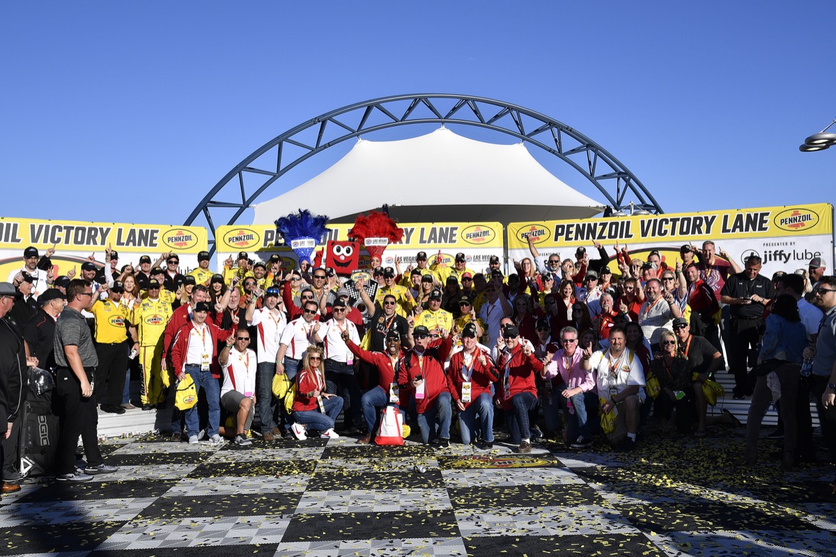 Access to the Victory Lane Celebration