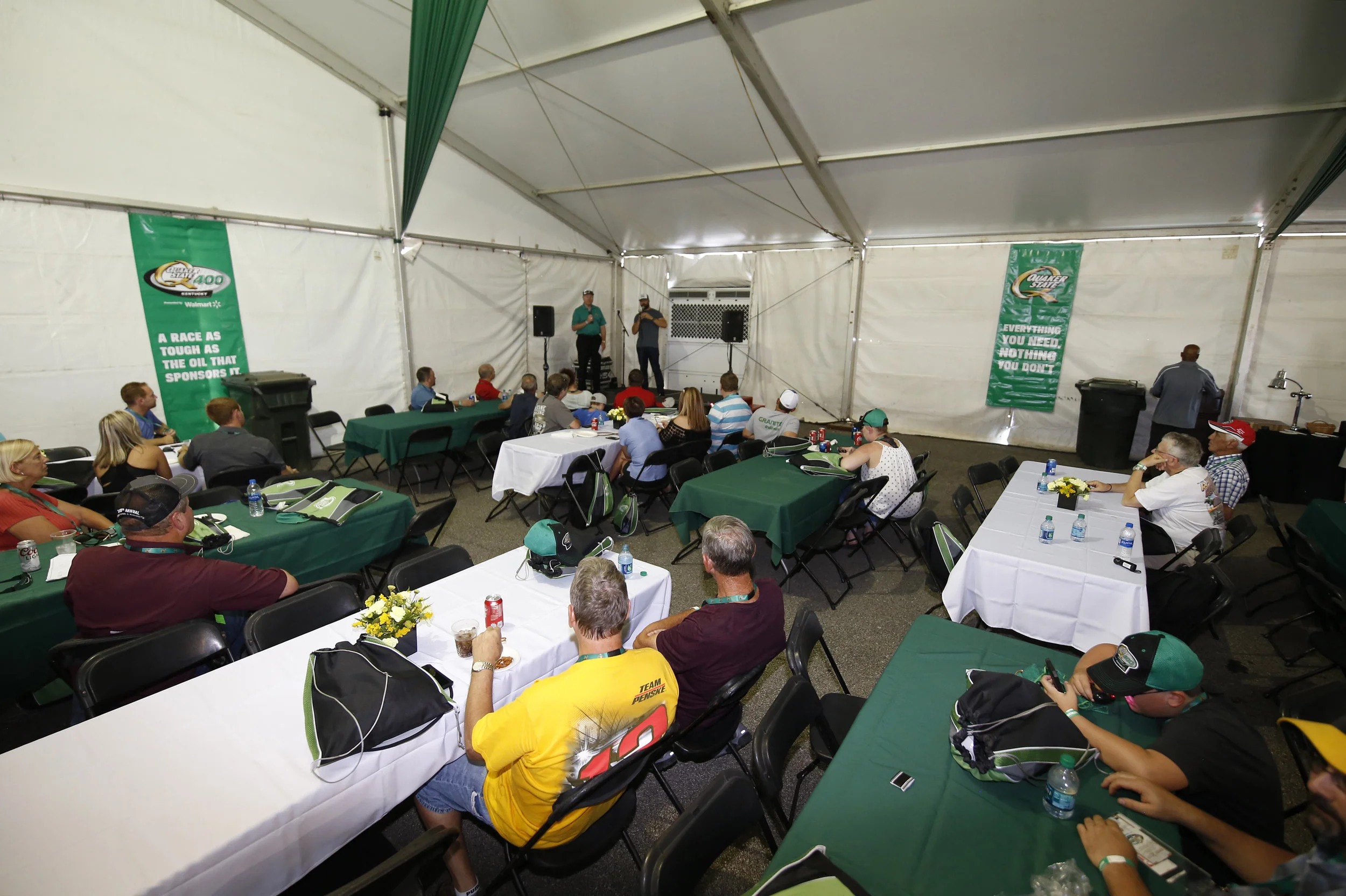 Grandstand Tickets and Hospitality Tent Access