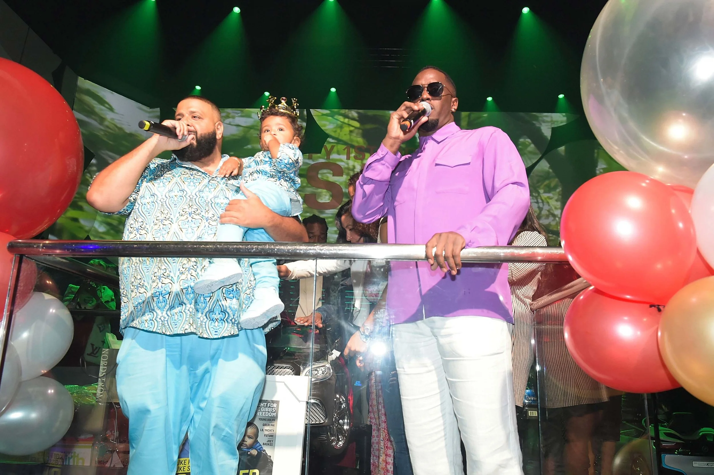 Asahd Went All Out for His First Birthday at LIV in Miami With DJ Khaled and Diddy