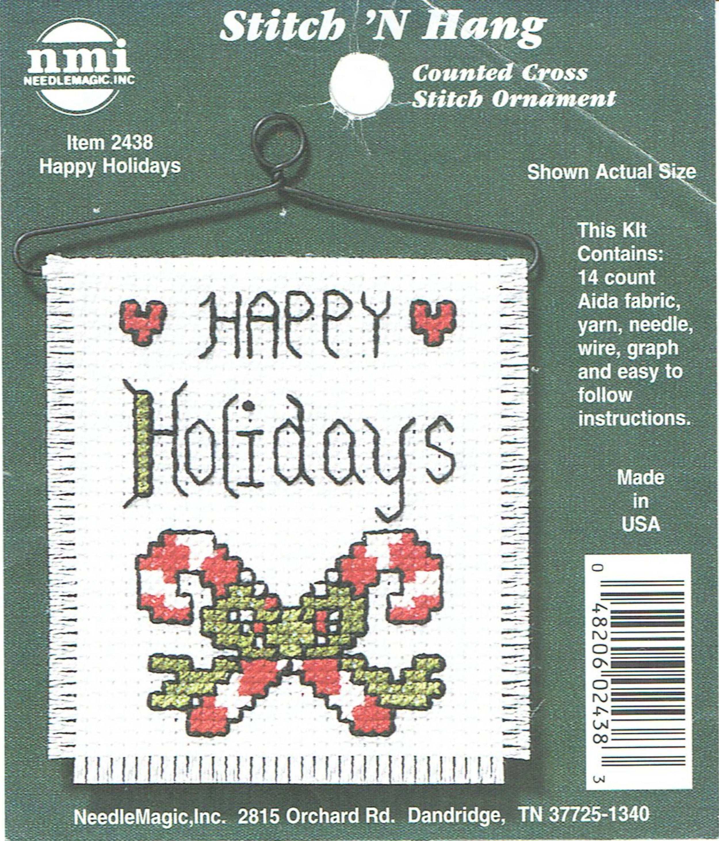 NeedleMagic - 2438 Happy Holidays