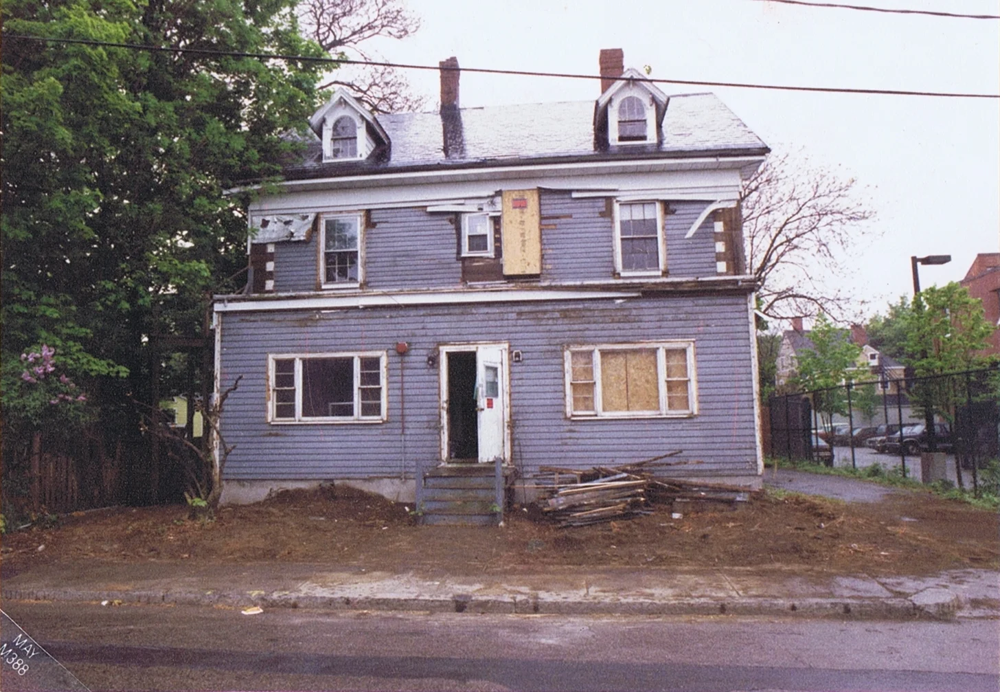 7 Harris Ave. prior to renovation, 1993