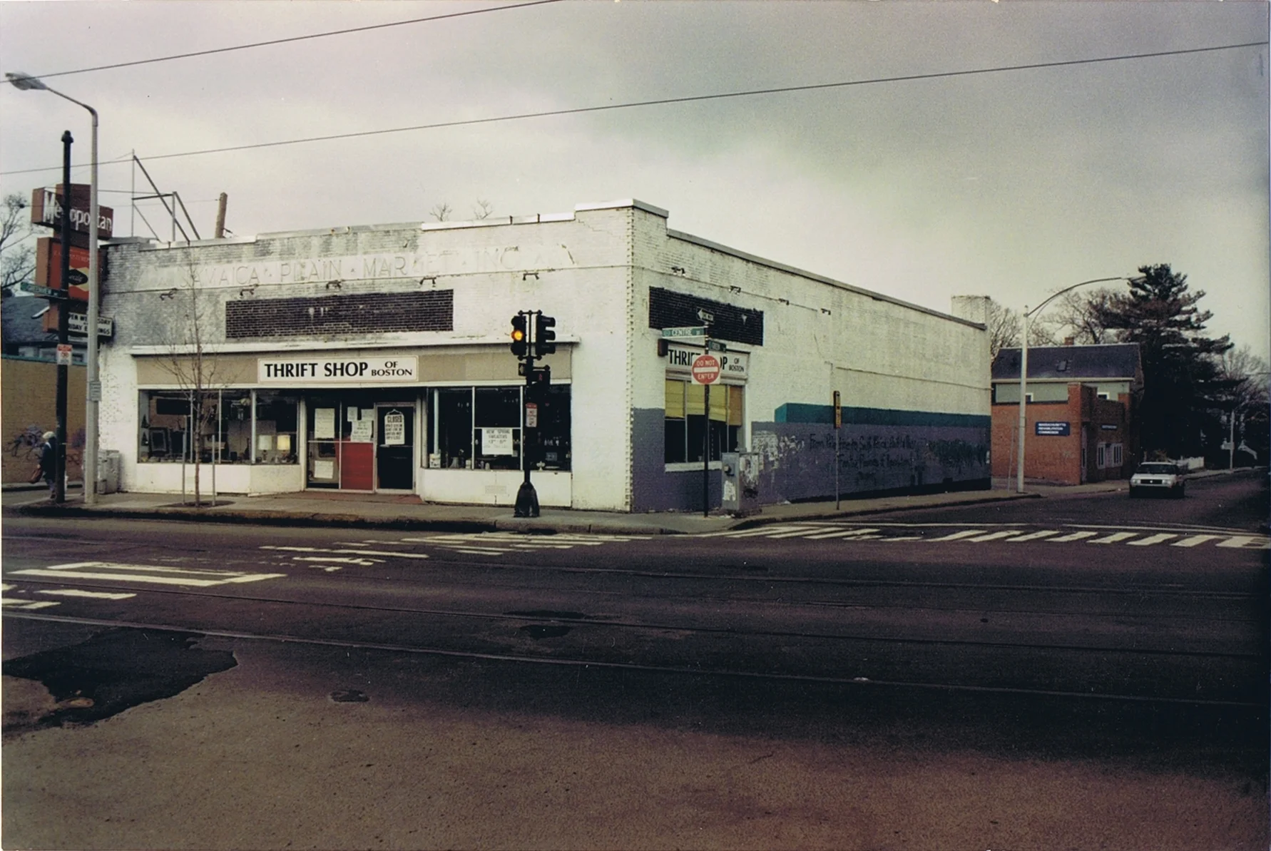 Jamaica Plain Thrift Shop at Centre St. & Green St., 1993