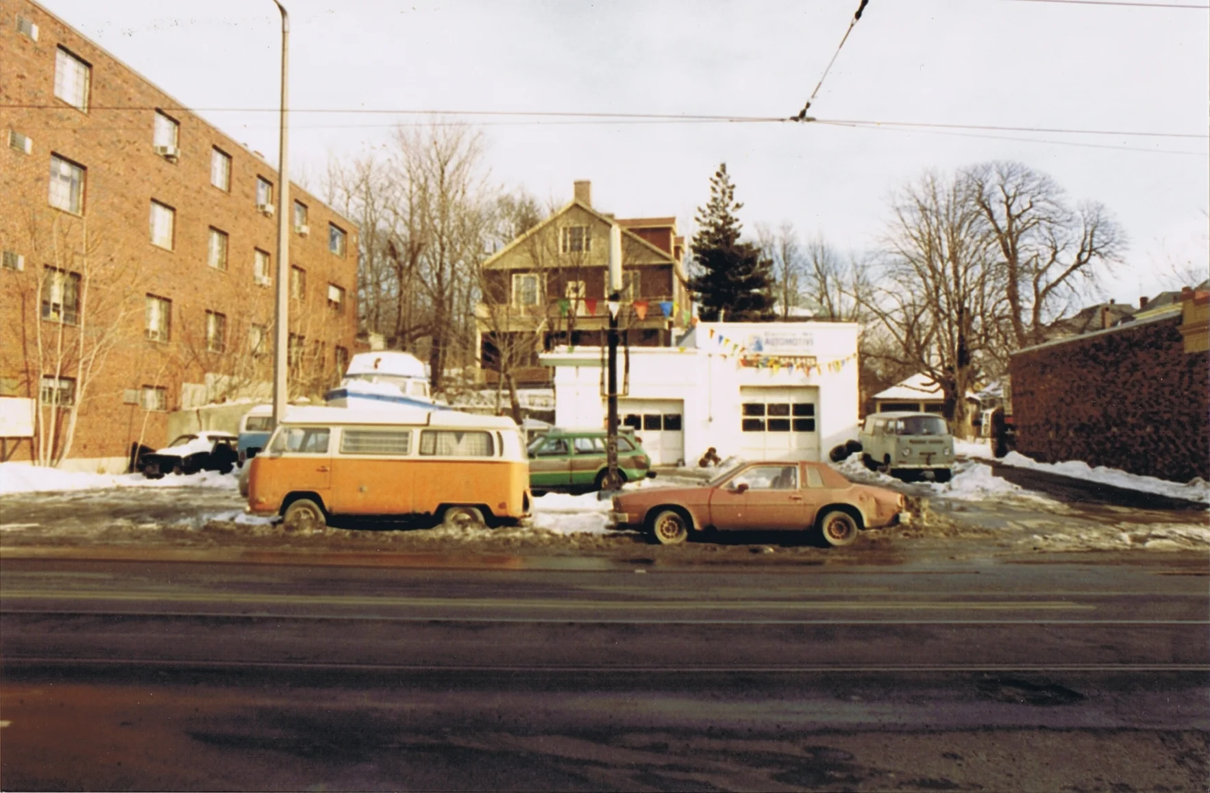 600 Centre St. gas station, 1993