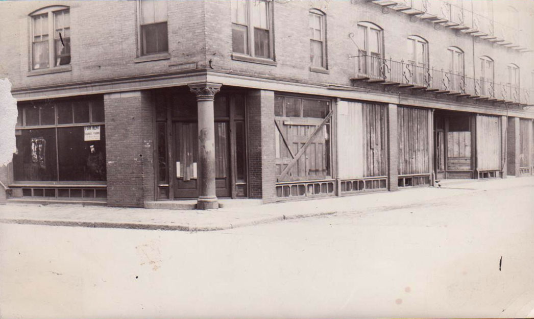 An early Jamaica Plain library, known as a deposit station since books were placed there on deposit for the public to borrow, is shown in this undated photograph. The branch opened at the corner of Lamartine and Paul Gore Streets in 1897. Photograph and caption information courtesy of Jane Bickford, Boston Public Library, Connolly Branch.