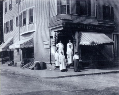  Patterson family store selling groceries and provisions on Jamaica St. Photograph courtesy of the Patterson family. A higher resolution version of this photograph is  available . 