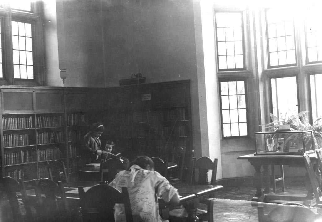   Boston Public Library Connolly Branch Reading Room, ca. 1935  