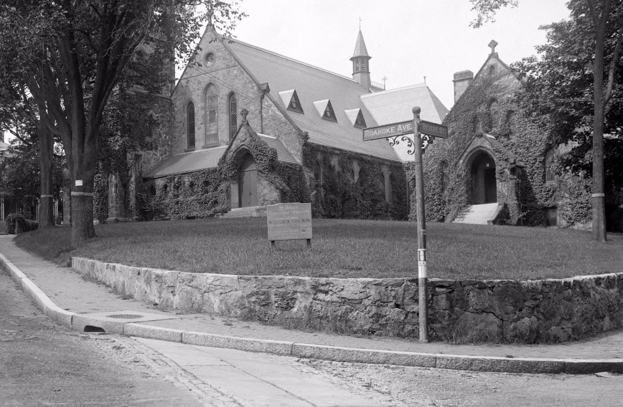 St. John’s Church, Roanoke Ave. & Revere St. A full framed and high-resolution version of this photograph can be viewed here.