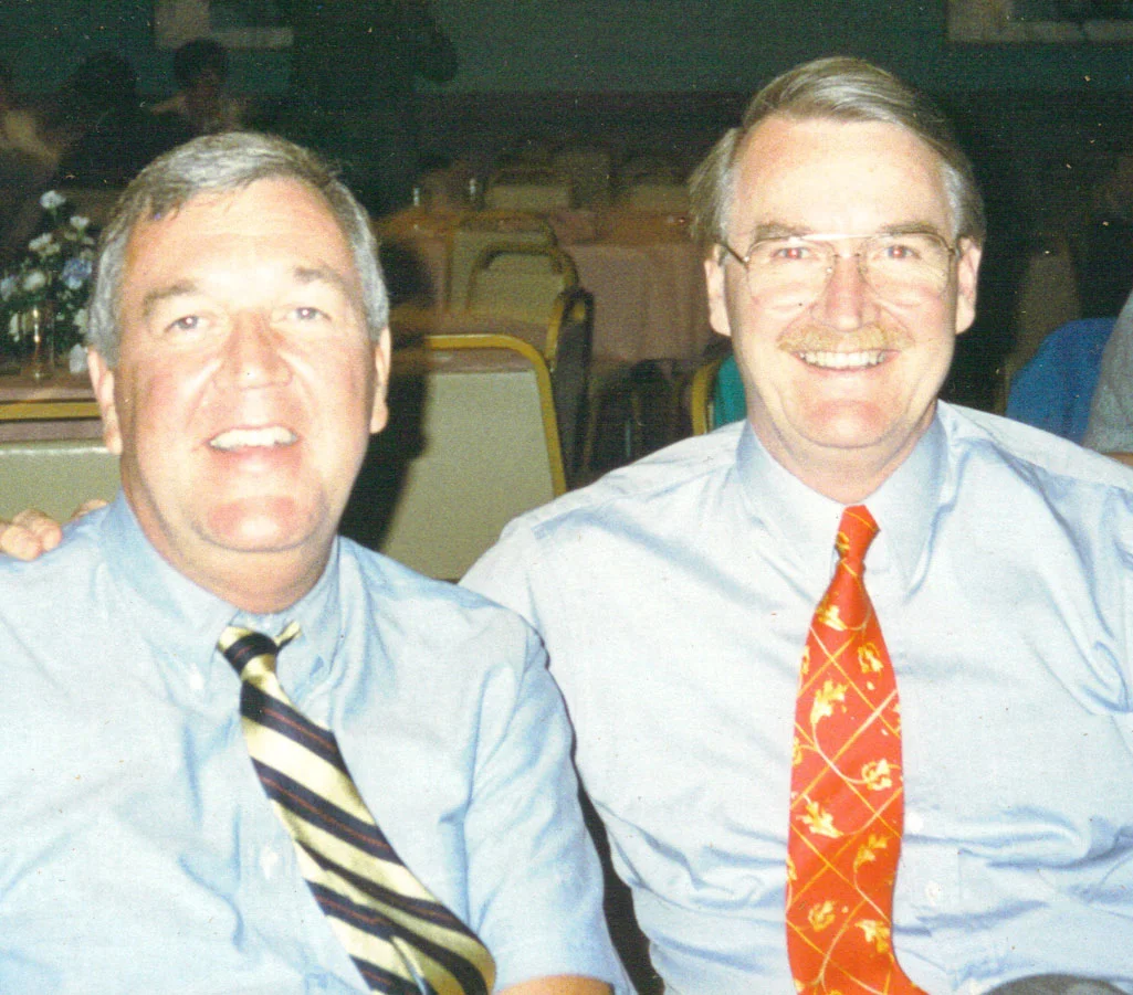 Jim with brother Jack. 2000.