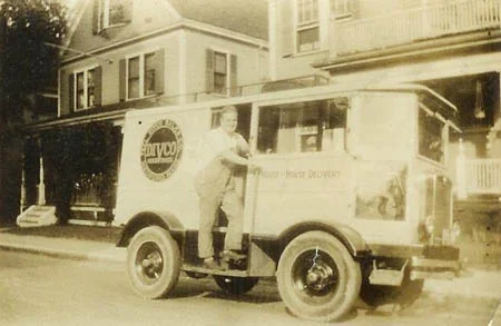 Harold Knapp and early DIVCO ca 1929. Courtesy Harold C. Knapp, Jr.