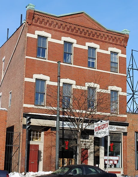 The First Apartment House in Jamaica Plain