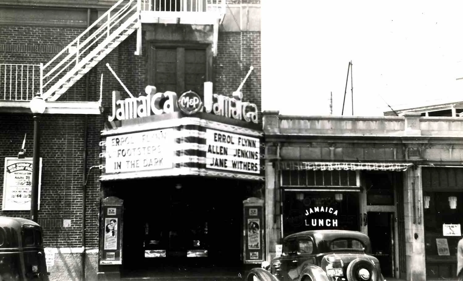 The Jamaica Theater was located in Hyde Square and the Madison between Chestnut Avenue and Estrella Street. Photograph from Jamaica Plain Historical Society archives.
