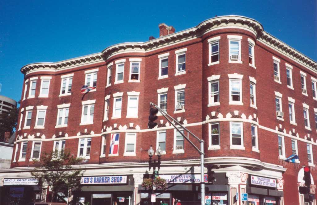 3122 Washington Street. This building was designed by Charles A. Russell and completed in 1897.