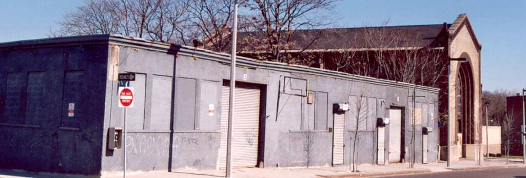 3033 Washington Street was built in 1912 as a public garage. It was the first garage built in Egleston Square and allowed apartment dwellers a place to protect their cars from the elements.