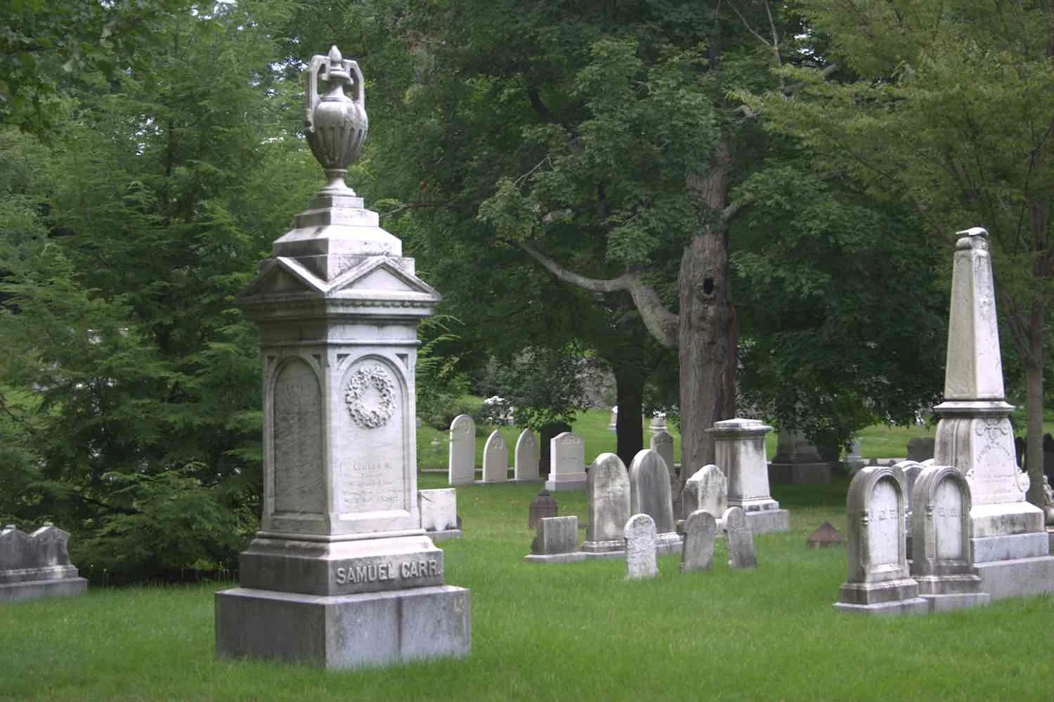 Forest Hills Cemetery. Photograph courtesy of Charlie Rosenberg.