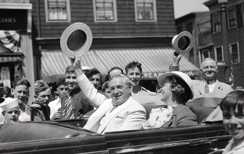 Bunker Hill Day parade, 1936. Jamaica Plain Historical Society archive. https://www.digitalcommonwealth.org/search/commonwealth:kk91g395d