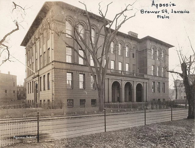 Agassiz School. City of Boston archives.
