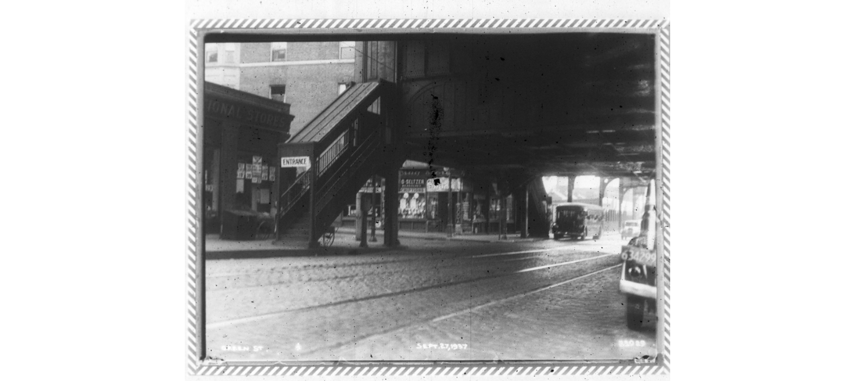 Green Street elevated. Courtesy of Historic New England More information