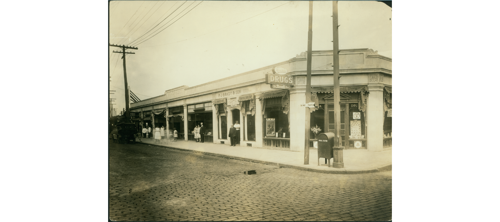 Brady Block. 3721 3722 Washington St. Courtesy Historic New England. More information
